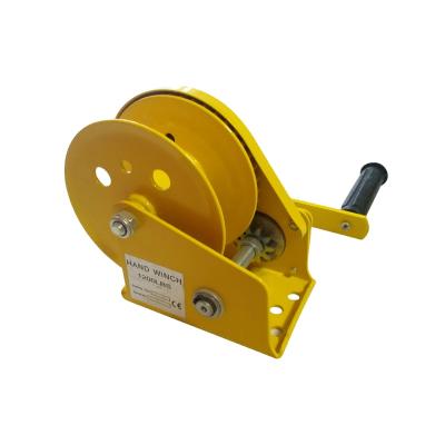 China CRANES 600lbs to 3000lbs Mini Portable Galvanized Wire Rope Hand Winch For Boat for sale