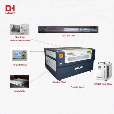 China Laser CUT Small Mixing Laser Cutting Machine For Cutting Acrylic Wood MDF Stainless Steel Carbon Steel 150w Leather Tube 1312 for sale