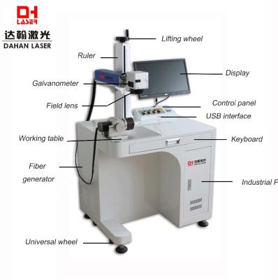 China Laser CUTTING 10W/20W/30W/50W Fiber Laser Marking Machine for sale