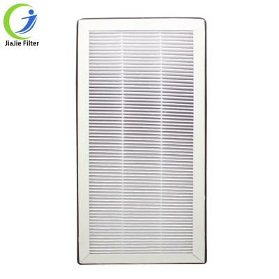 China PP+PET Filter Paper Air Purifier HEPA Filter Custom Aluminum Mesh H12 H13 Air Purifier Parts For Sharp Filter Replacement Etc. PM2.5 VOD for sale