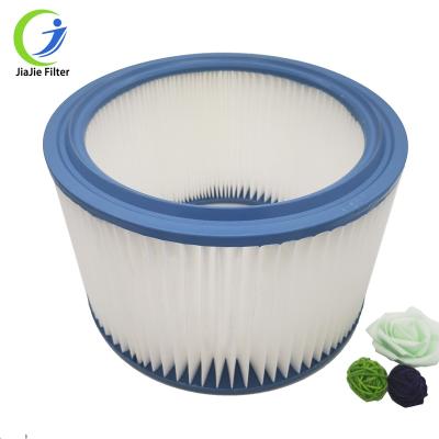 China Dust Filter Factory Blue Canister HEPA Cartridge Soft Colloid For Nilfisk Alto Attix 30 & 50 WetDry Commercial Dust Vacuum Cleaner Filter for sale