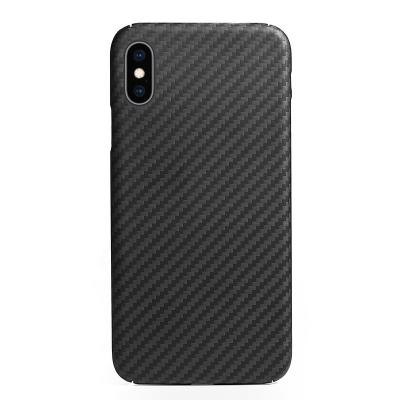 China Aramid Fiber Lightweight High Quality Abrasion Resistant Smartphone Case Cover For iPhone XS Max for sale