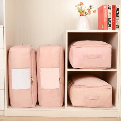 China OYUE Eco-Friendly Sustainable Use Product Bed Linen Storage Folding Blanket Bags for sale