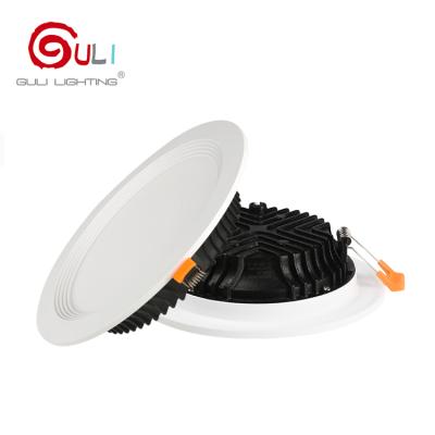 China Patented higher lumens modern design 6w 9w 12w 18w 24w 30w smd recessed private mold led down light for sale