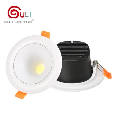 China Patented high quality round recessed cob 5w 7w 12w 18w private mold 3d led spot light for sale