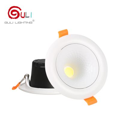 China Patented Private Super Round Recessed 5w 7w 12w 18w 3d AC 85-265v Mold Shine Cob Led Spot Light for sale