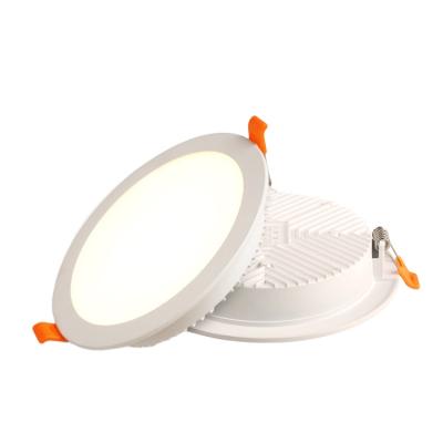 China Private Mold Patented Modern Small CCT Smd 5w 9w 12w 18w 24w Small Indoor Adjustable Backlit Round Led Downlight for sale