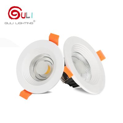 China Private mold hot sale modern style patented indoor lighting COB 5w 7w 12w 18w 25w 30w recessed led downlight for sale