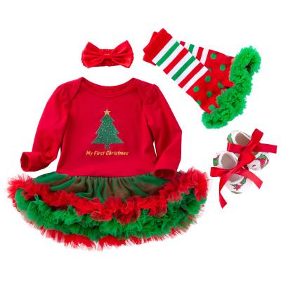 China Anti-wrinkle 2022  new pattern Customizable baby princess dress christmas costume kids dresses for girls for sale