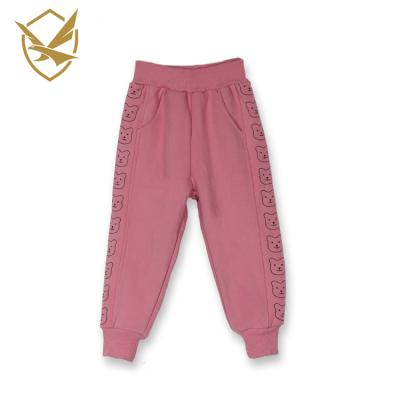 China Color Fade Proof 2022  new pattern Girl's casual  Sweatpants cotton fabric children's clothing for sale