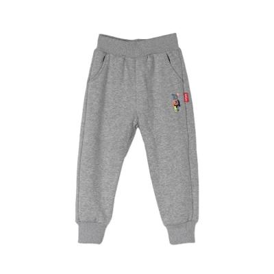 China Color Fade Proof Casual Kids Jogger thick Unisex Narrow Foot Sports Cotton Pant Embroidery Bear Jogger Thick Sweatpants for sale