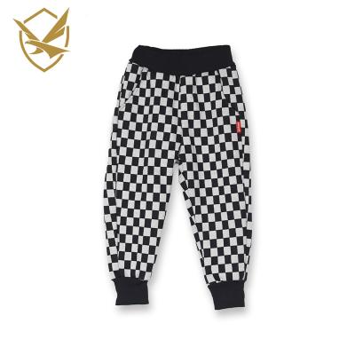 China Color Fade Proof Unisex style Personalized geometric pattern active sporting wear color block Loose Casual Sweatpants for sale