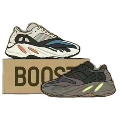 China Original high quality fashion trend brand casual shoes men's fashion 700 V2 V3 yeezy running shoes for women for sale