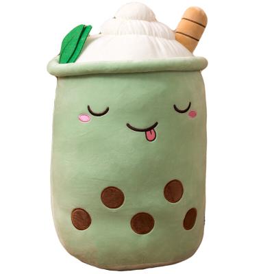 China New Mood Ice Cream Boba Doll Bubble Milk Teacup Soft Happy Plush Pillow Cute Stuffed Toys For Girl Kids Gifts for sale