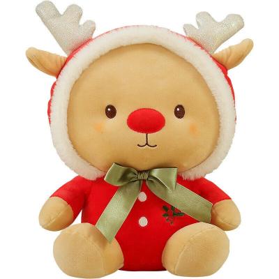 China Wholesale Cute Fun ALIJIA Stuffed Plush Toys Christmas Deer For Kids Gift for sale