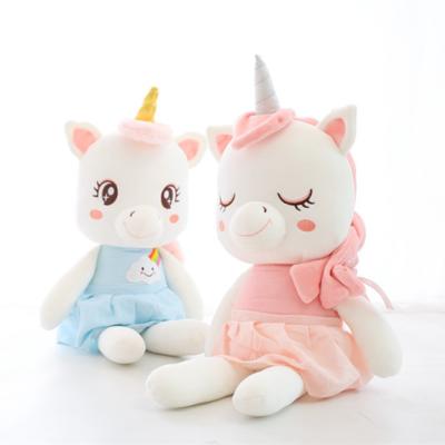 China Soft Plush Toy Unicorn Plush Toys From Toy Cartoon Unicorn Stuffed Funny Popular Stuffed Animal for sale