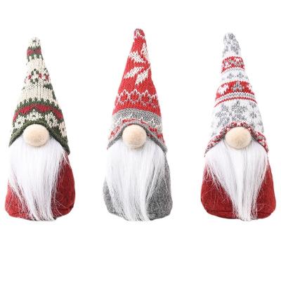 China Handmade Plush Gnomes Christmas Ornaments Christmas Tree Ornaments Hanging Santa Table Ornaments Christmas Tree Decoration Home Decor for sale