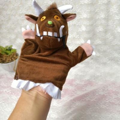 China Plush Gruffal Cow Puppet Hand Puppet For Sale Educational Plush Toy Kid Gift for sale