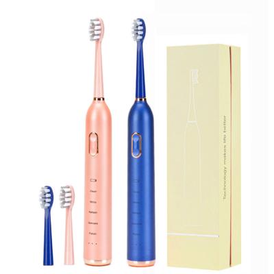 China Dupont Stiffens Oral Use 5 Function Mode Soft Smart Tooth Whitening Magnetic Levitation Sonic Electric Toothbrush for sale