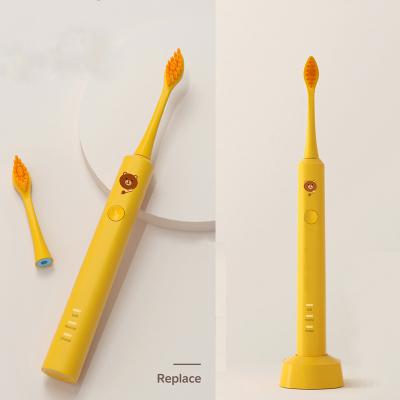 China Dupont Stiffens Children Cartoon Gum Care Automatic Sonic Electric Toothbrush For Kid Hygiene for sale