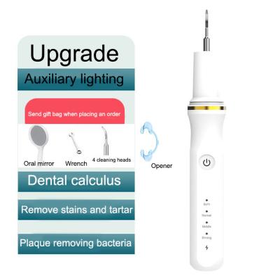 China For Home Use High Quality Waterproof Rechargeable Oral Care Electric Ultrasonic Tooth Cleaner for sale