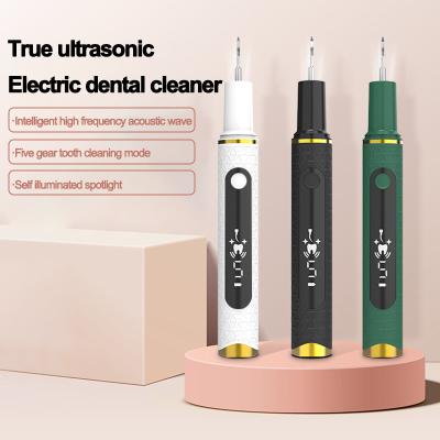 China For Home Use Household Portable Electric Dental Cleaner, Dental Calculus Remover, Dental Care Ultrasonic Dental Cleaner (With Screen) for sale