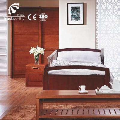 China Comfortable Multi Functional Wooden Hospital Bed With TV/Five Function Electric Recovery Wooden Frame Luxury Hospital Ward Bed for sale