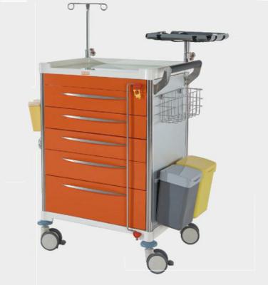 China Various Good Quality Hospital Emergency Trolley Modern Nursing Trolley Medical Trolley Products for sale