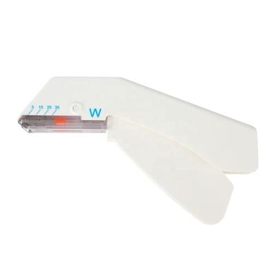 China Single Use Auto Medical Sterile Disposable PP Surgical Operation Suture 35W Skin Stapler With Pin Remover for sale