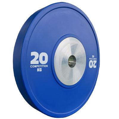 China Commercial Use Gym Equipment Fitness&Body Building Competition Free Urethane Weight Bumper Plates for sale