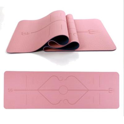 China Eco-Friendly Cork Tpe Yoga Mat Anti Slip Waterproof Fitness Set for sale