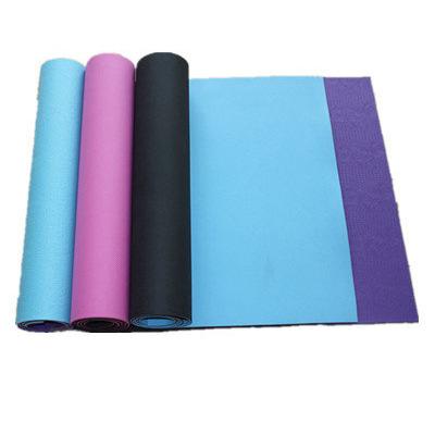 China Factory Supply Waterproof Factory Wholesale Cheap Custom Copy Non Slip Eco Friendly Yoga Mat Set Gym Exercise 15mm Thick NBR 8mm 10mm for sale