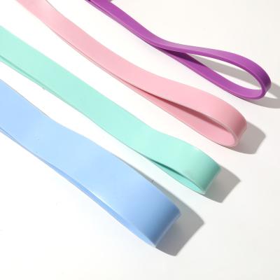 China High Quality Customized High Elasticity Resistance Band Fitness Resistance Training Elastic Bands for sale