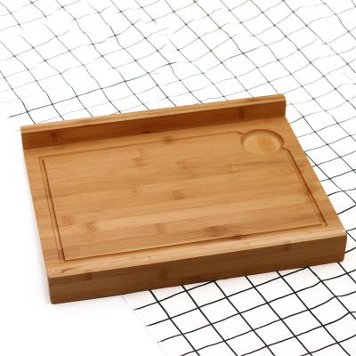 China Natural Extra Large Chop Board Sustainable Customized Bamboo Chopper for sale