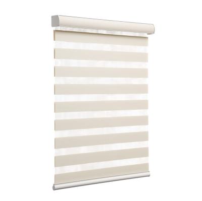 China Modern Manual Embroidery Designs Tarpaulin Ready Made Valance Motorized Zebra Blinds For Window for sale