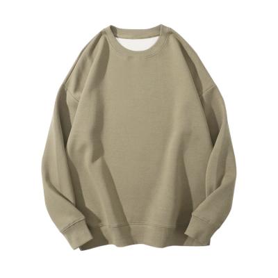 China Wholesale High Quality Crewneck Crewneck Anti-Wrinkle 330G Heavyweight Unisex Cotton Oversized Sweatshirt For Woman for sale