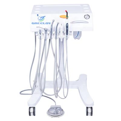 China Dental Regional CE Approved Mobile Veterinary Dental Unit With Ultrasonic Scaler for sale