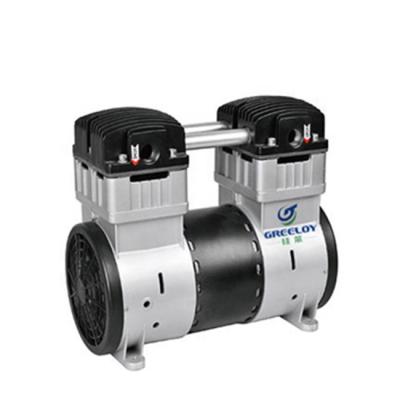 China Silent Oil Free Piston Air Compressor Head / 1.5Hp Oil Free Compressor for sale