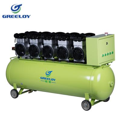 China High Quality Industrial Oil Free Air Compressor 8KW Hot Sale | oil free air silencer compressor for sale