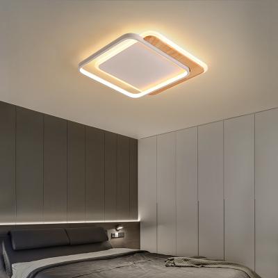 China Modern Home Dimmer Lights Ceiling Light Fixtures For Bedroom Modern Flush Mount Square Led Ceiling Lights for sale