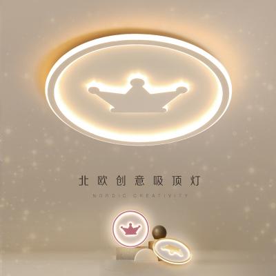 China Crown Ceiling Light Outdoor Mounted Modern Led Smart Indoor Round Aluminum Led Ceiling Light For Bedroom for sale