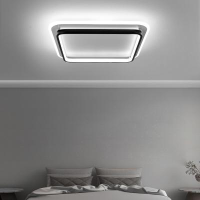 China Outdoor Mounted Smart Ultra Thin Square Led Home Light Modern Led Ceiling Light For Bedroom Living Room for sale