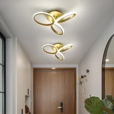 China Modern Flower Led Ceiling Lights Living Room Bedroom Dimmable Led Light For Home Ceiling Lamp for sale