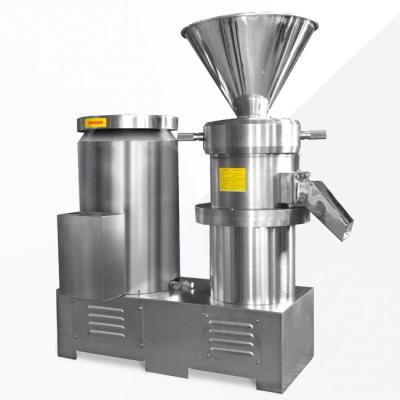 China Vegetable Processing Plant Good Working Peanut Butter Grind Machine / Small Tahini Making Machine for sale