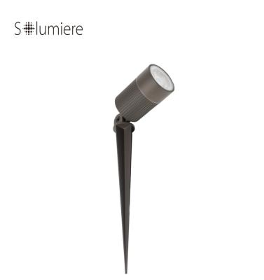 China Landscape | Garden | Yard | Residential RGB | 12W Spot Lawn Light DC Powered Led Outdoor Spike Floor Pole lamp Garden Lighting IP67 for sale