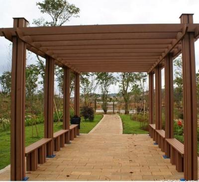 China pergola gazebo china fir 2years wood custom paintin customized size for sale