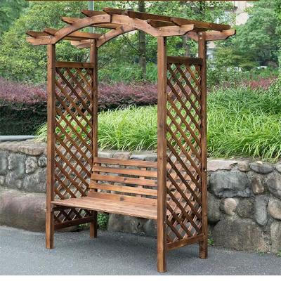 China Customized Sustainable Outdoor Garden Balcony Wooden Lounge Chair for sale