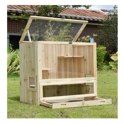 China Customized Sustainable Modern Outdoor Wooden Pet House for sale