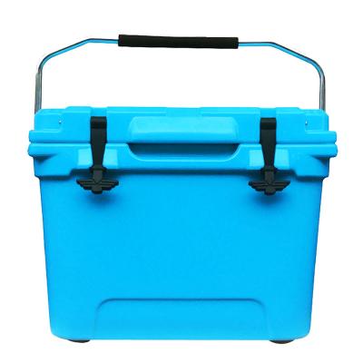 China Waterproof 20L Picnic Coolers Roto-Molded Ice Cooler Box For Outdoor for sale