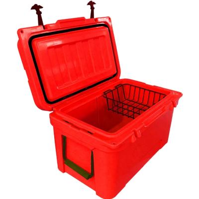 China Waterproof Cooler Box Picnic 45L Ice Chest Cooler Rotomolded Coolers Box for sale